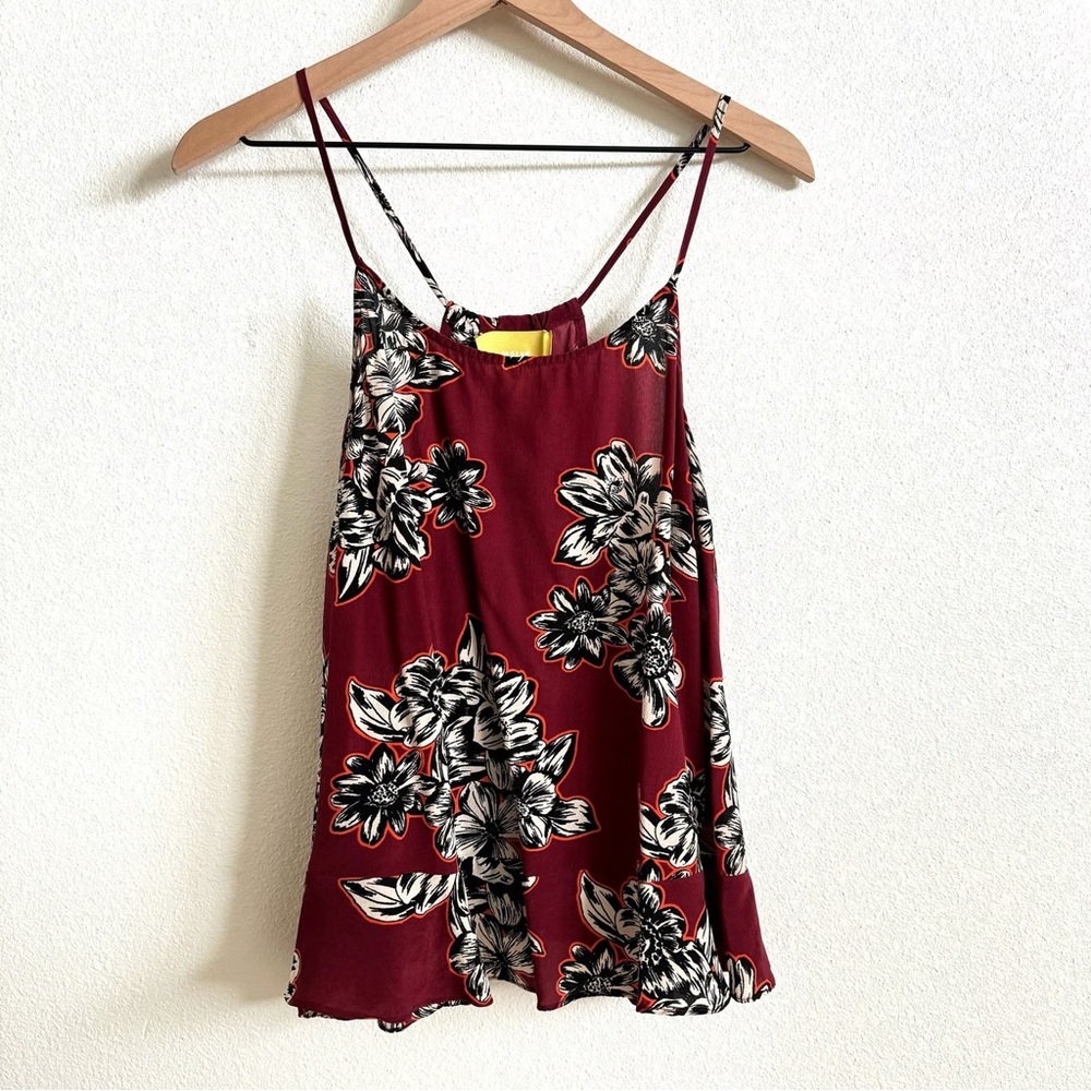 Mauve Anthropologie | Zabella Silk Tank